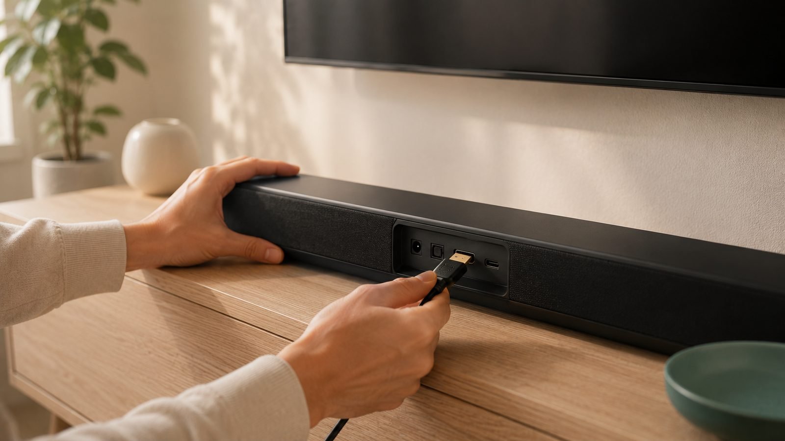 How to Connect a Soundbar to Your TV (HDMI eARC & More)
