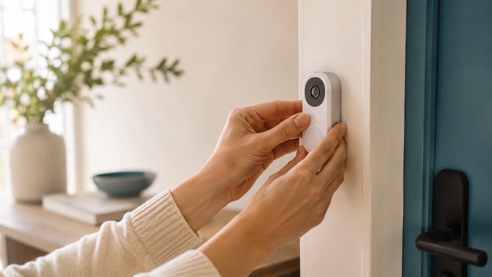 How to Install a Video Doorbell Without Drilling (Renters)
